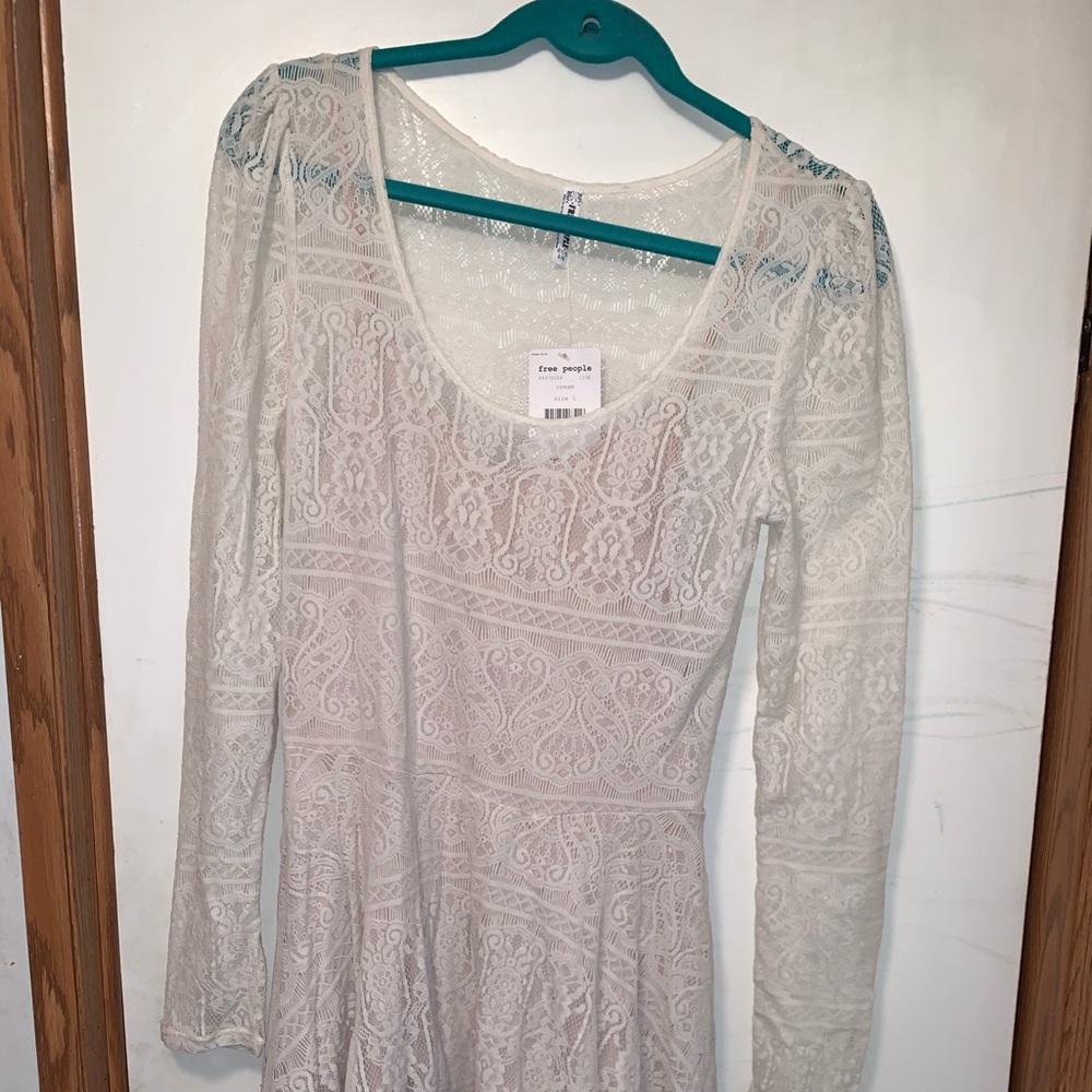 Free people long sleeve slip